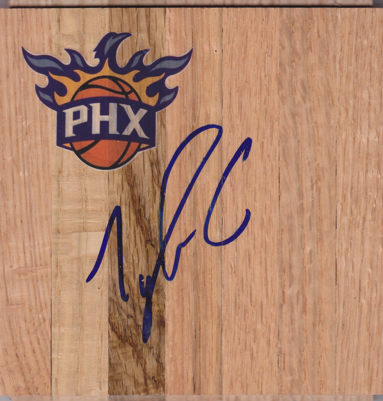 TYLER ENNIS SIGNED FLOORBOARD W/COA PHOENIX SUNS BASKETBALL  COLLECTIBLE MEMORABILIA