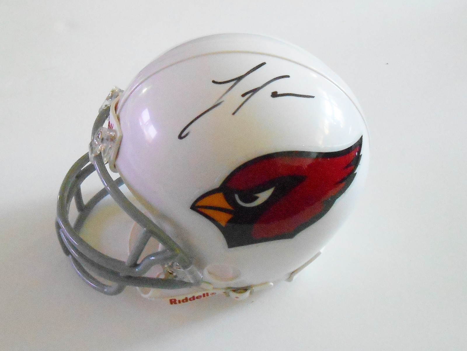 Logan Thomas Signed Arizona Cardinals Mini Football Helmet w/COA Collectible Memorabilia