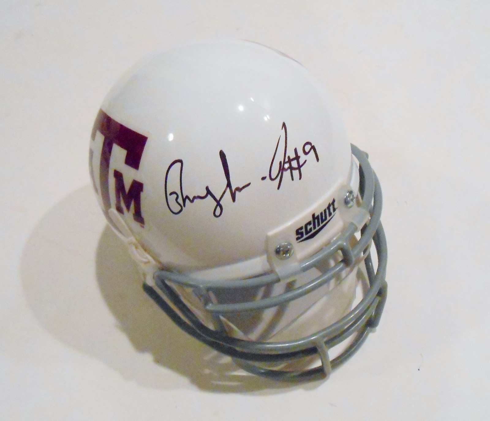 Ricky Seals-Jones Signed Mini Helmet w/COA Texas A&M Aggies Football Collectible Memorabilia