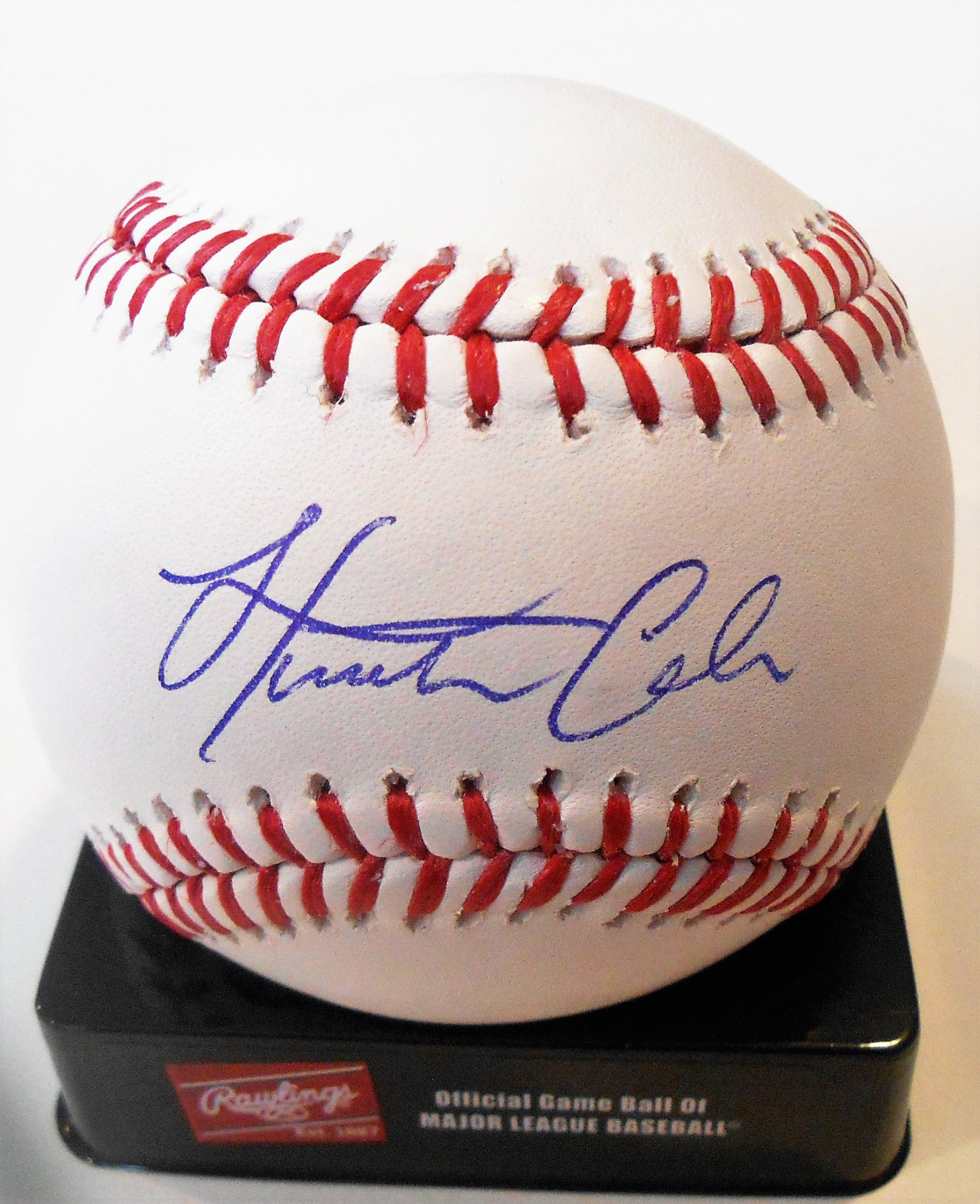 Hunter Cole Signed Official Major League Baseball W/COA San Francisco Giants Collectible Memorabilia