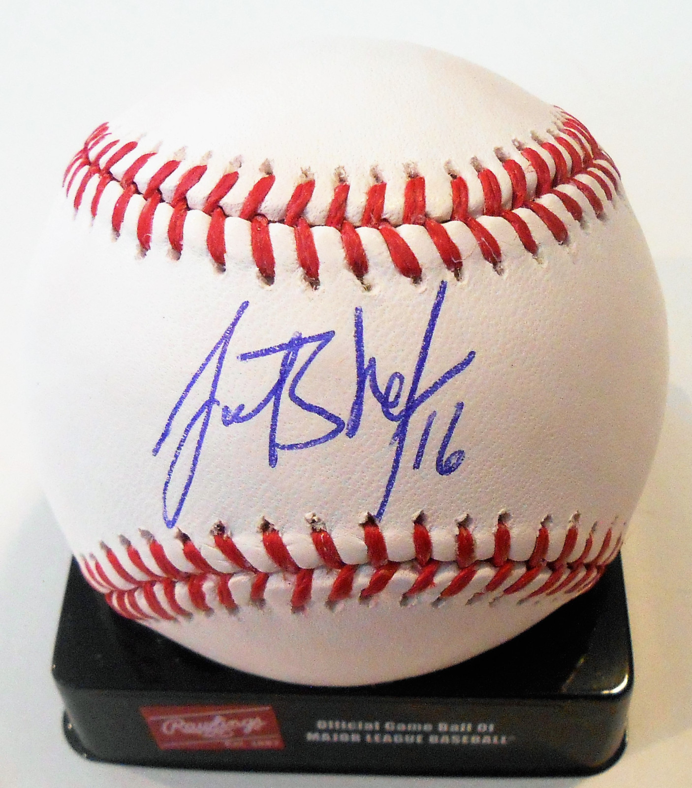 Justin Shafer Signed Official Major League Baseball W/COA Toronto Blue Jays Collectible Memorabilia