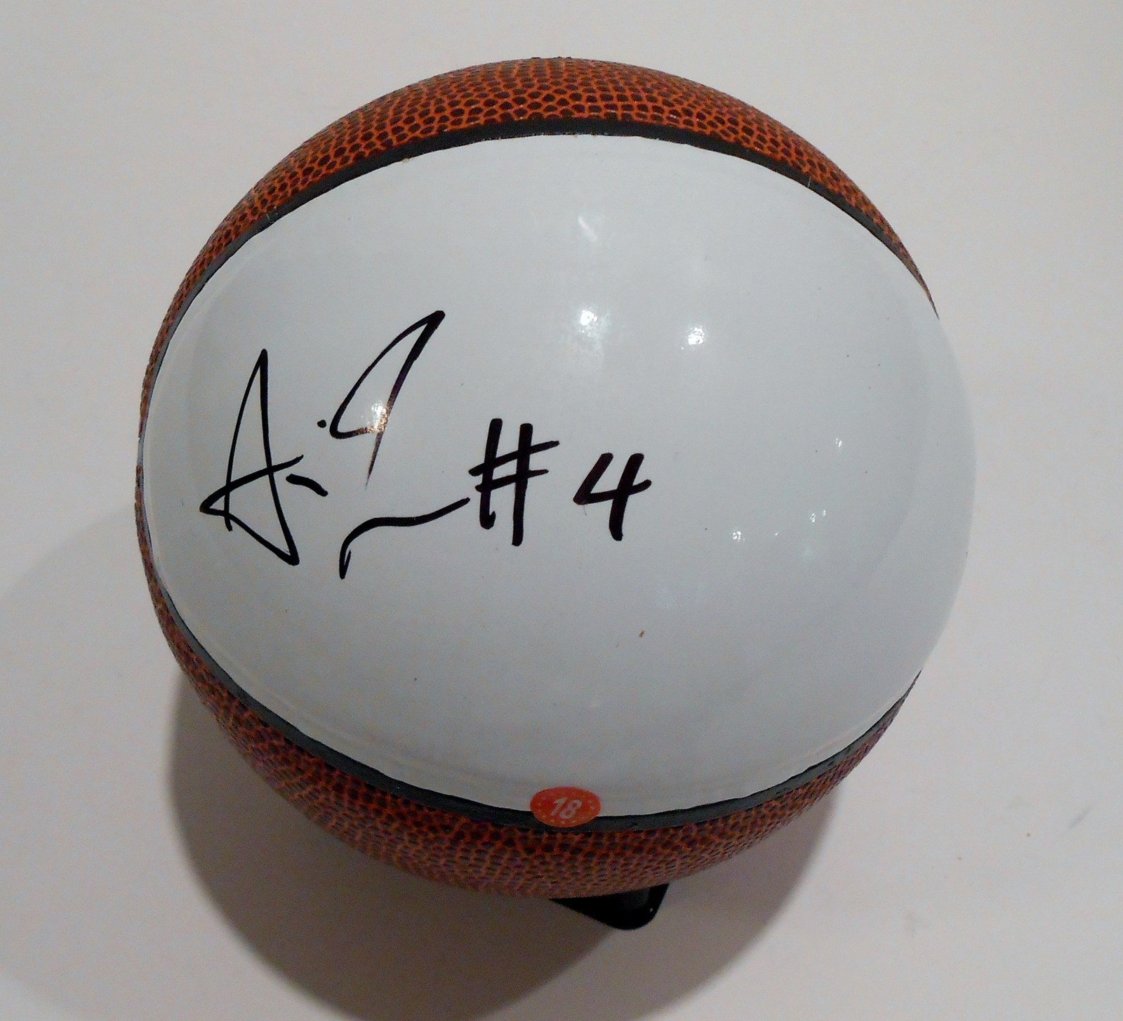 Adonis Thomas Signed Mini White Panel Basketball w/COA 2013 NBA Draft Memphis Collectible Memorabilia