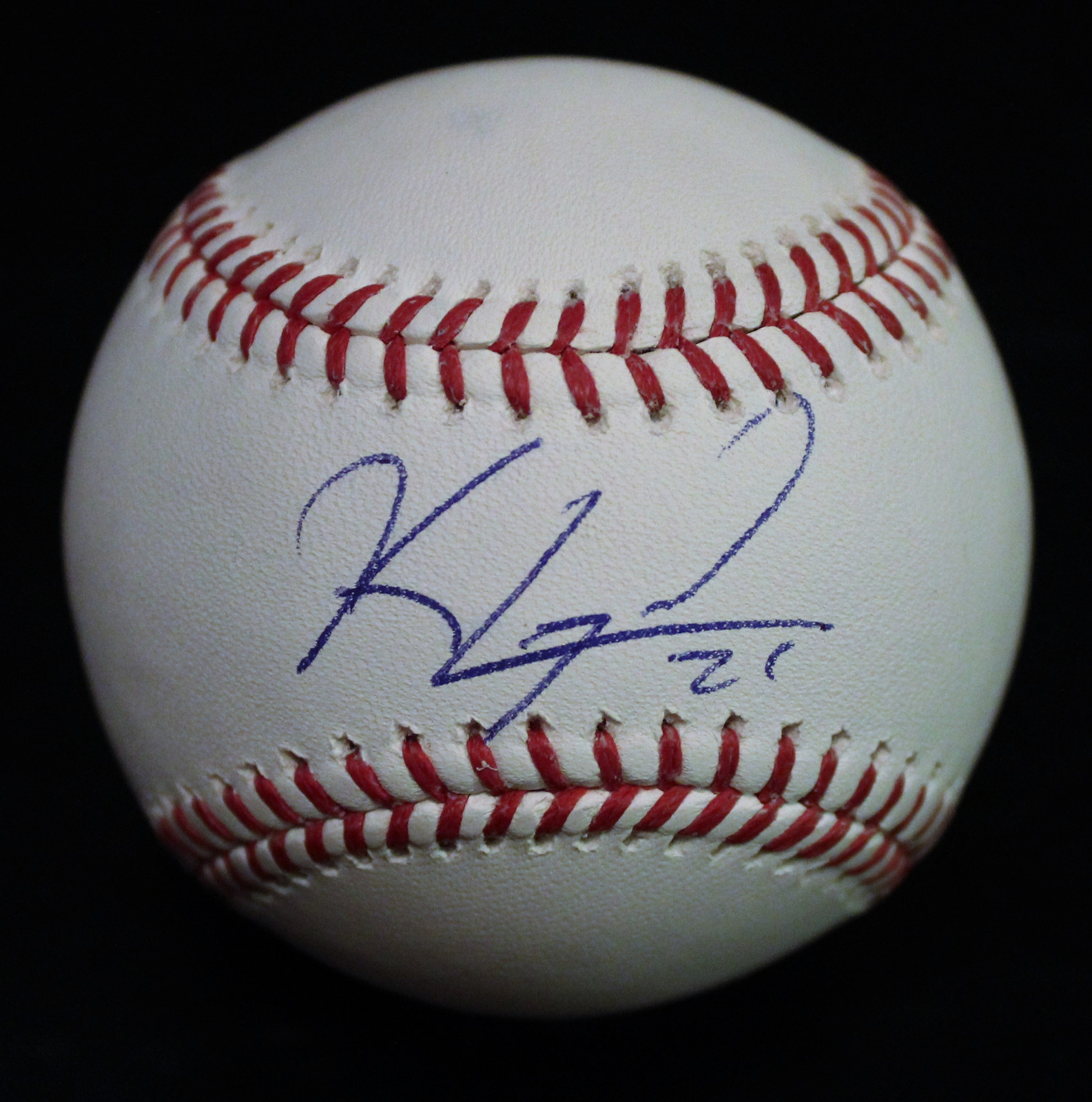 Kelvin Gutierrez Signed Official Major League Baseball w/COA Washington National Collectible Memorabilia