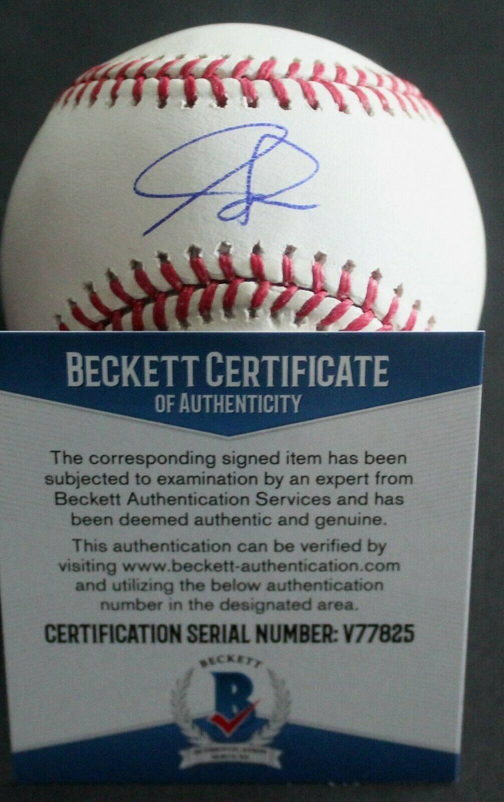 Forrest Whitley Houston Astros Signed Official Baseball W/Beckett COA V77825 Collectible Memorabilia