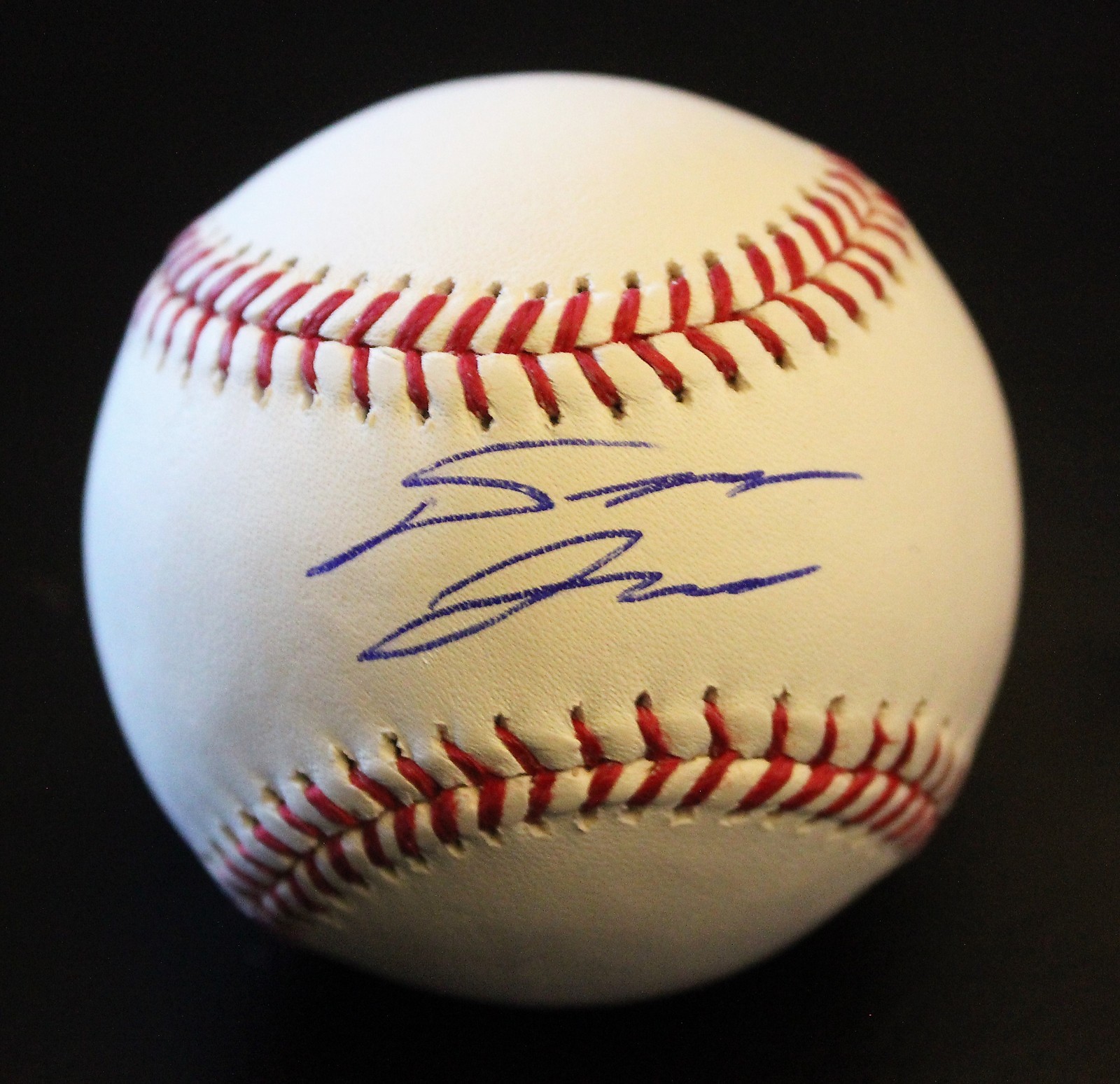 Desmond Lindsay New York Mets Signed Official Major League Baseball W/COA Collectible Memorabilia