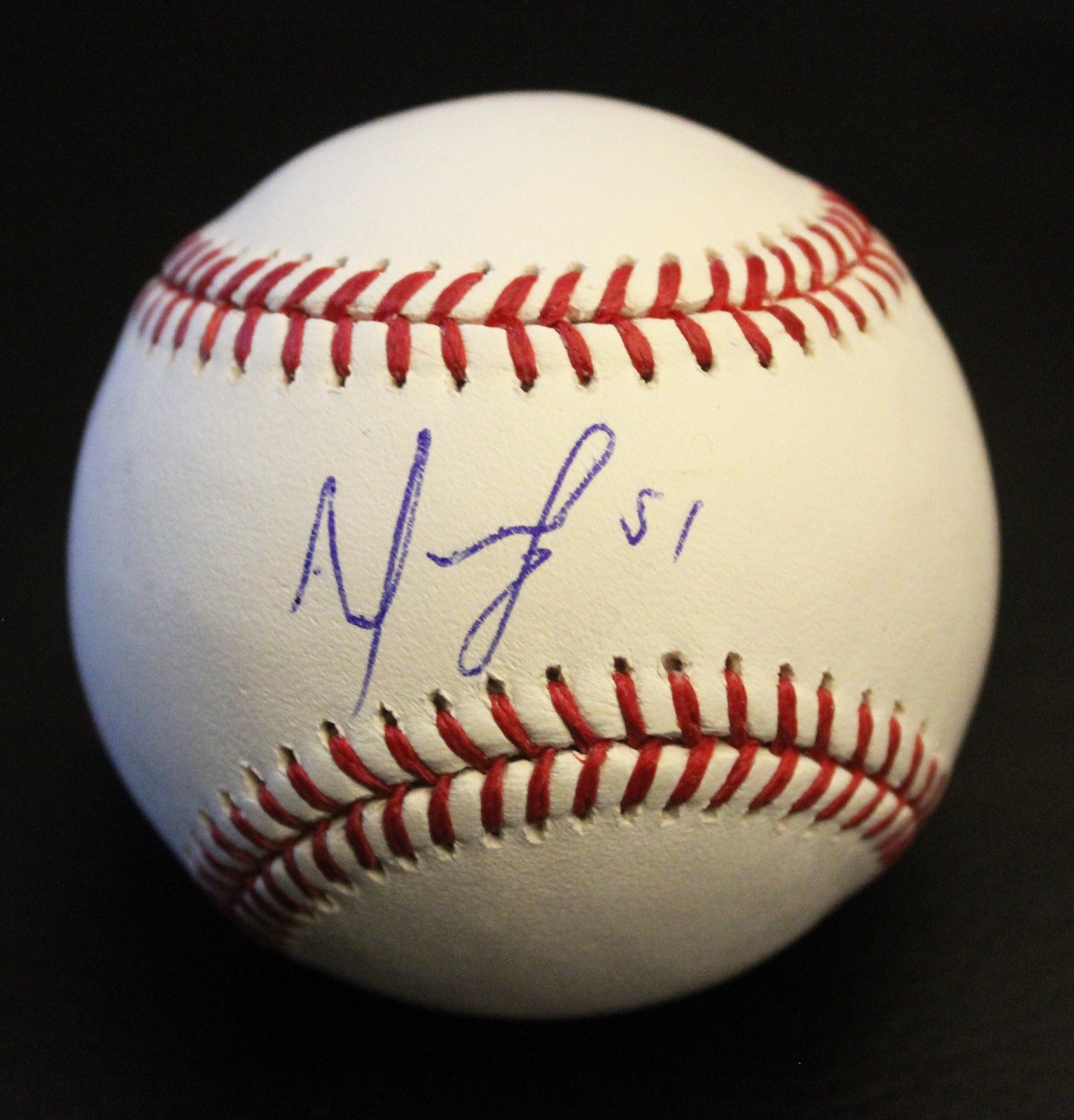Darwinzon Hernandez Signed Official Major League Baseball W/COA Collectible Memorabilia
