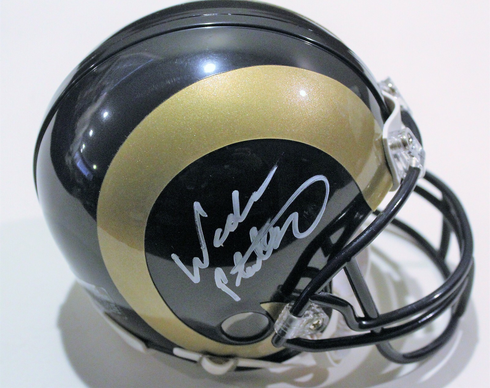 Wade Phillips Signed Los Angeles Rams Mini Football Helmet W/COA 2019 Collectible Memorabilia