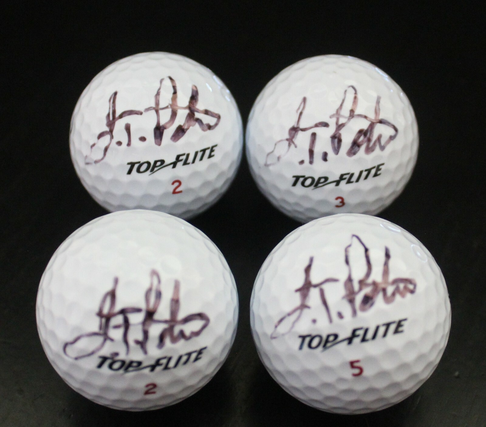J.T. Poston Signed Brand New Top Flite Golf Ball w/COA PGA Tour Masters Collectible Memorabilia