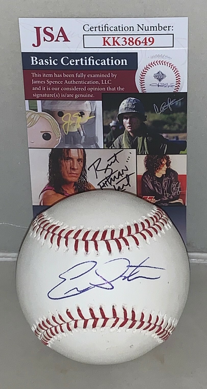 Ervin Santana Minnesota Twins signed MLB baseball ball autographed JSA Collectible Memorabilia
