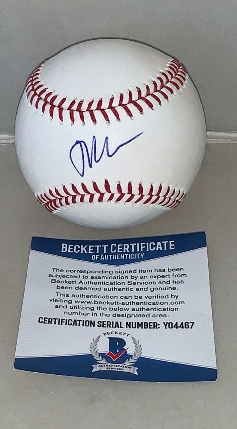 John Cusack Eight Men Out signed Official MLB Baseball Ball Buck Weaver Beckett Collectible Memorabilia