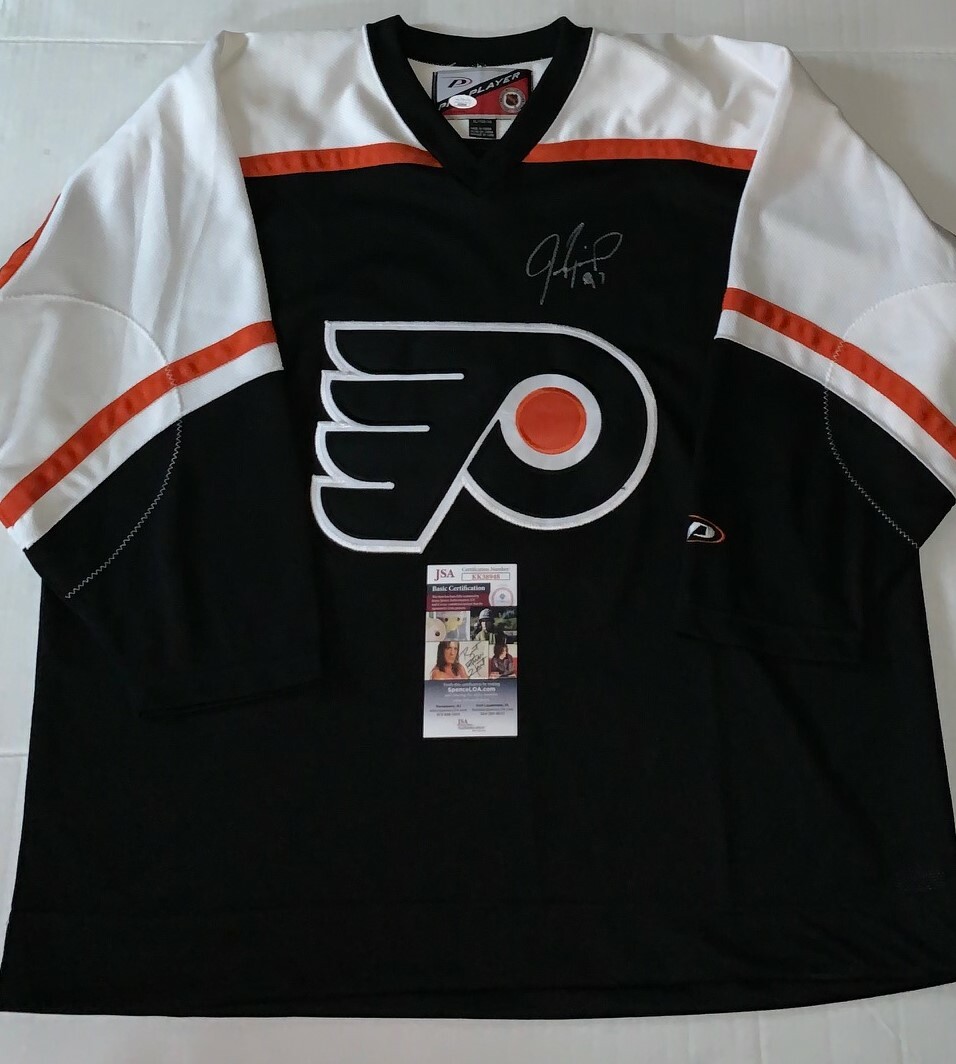 Jeremy Roenick signed Philadelphia Flyers jersey autographed Blackhawks JSA Collectible Memorabilia