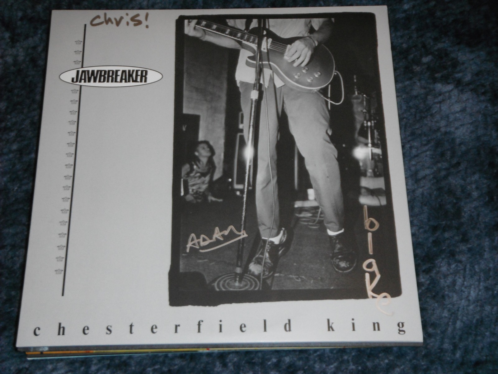 JAWBREAKER GROUP SIGNED CHESTERFIELD KING VINYL ALBUM Collectible Memorabilia