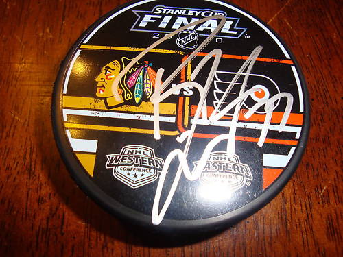Ryan Parent 2010 Stanley Cup Signed Puck Flyers w/COA Collectible Memorabilia