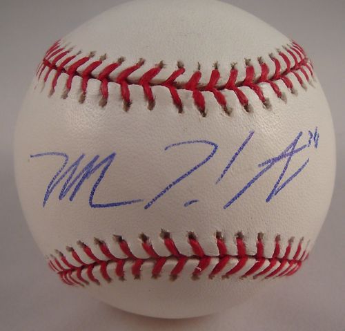 Mark Hamilton Signed Baseball w/coa Cardinals Official Collectible Memorabilia