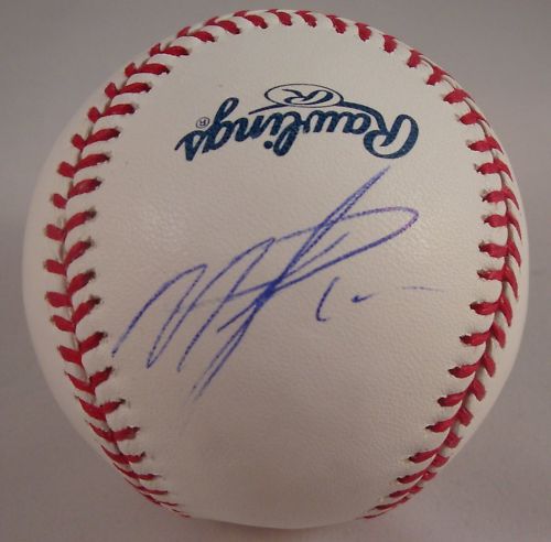 Miguel Tejada Signed Baseball w/coa Astros Giants Collectible Memorabilia