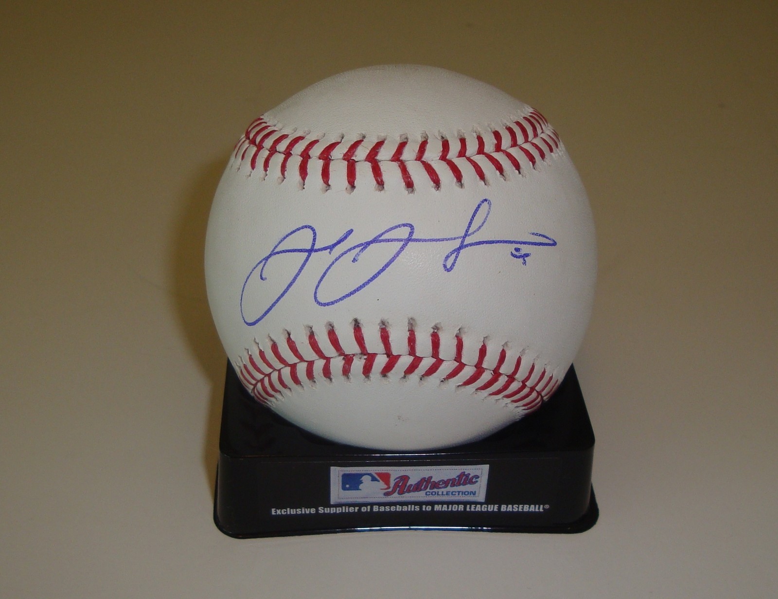 Josh Johnson Signed Official Major League Game Baseball w/COA Marlins #3 Collectible Memorabilia