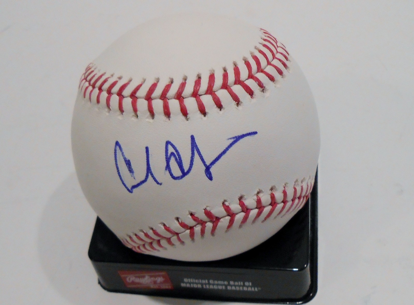 Carl Crawford Signed Official Major League Game Baseball w/COA Dodgers Rays Collectible Memorabilia