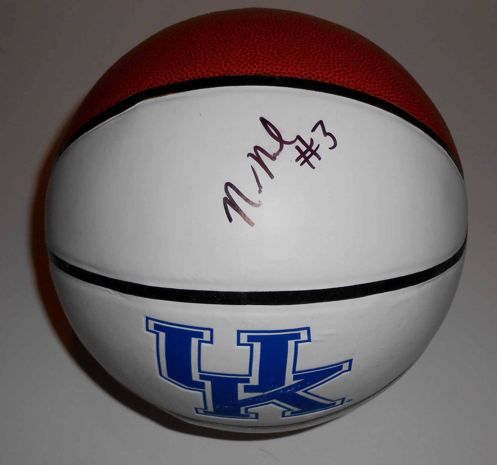 Nerlens Noel Signed Kentucky Wildcats Basketball w/COA 2013 NBA Draft #1 Pick Collectible Memorabilia