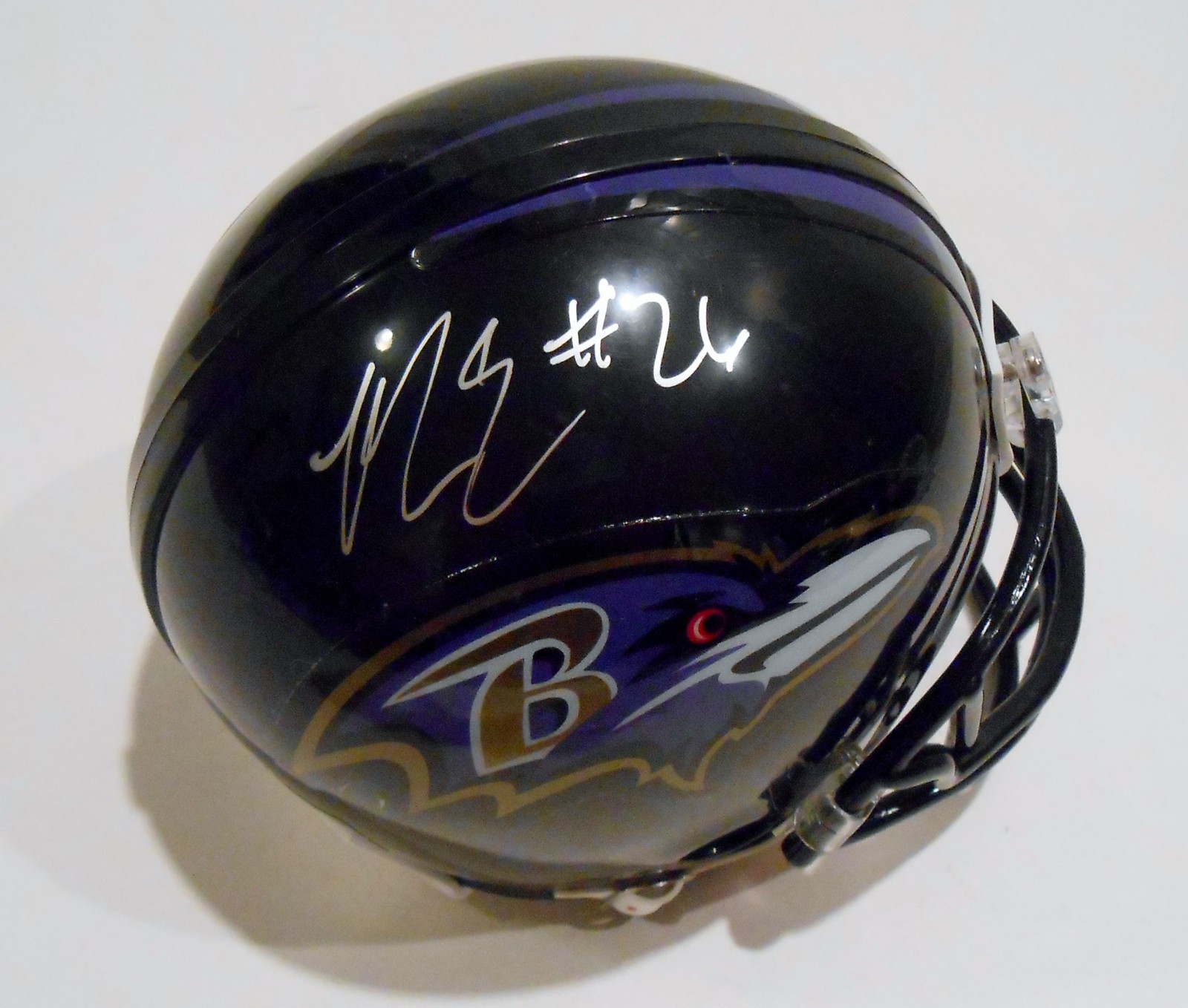Matt Elam Signed Baltimore Ravens Mini Replica Helmet w/COA Collectible Memorabilia
