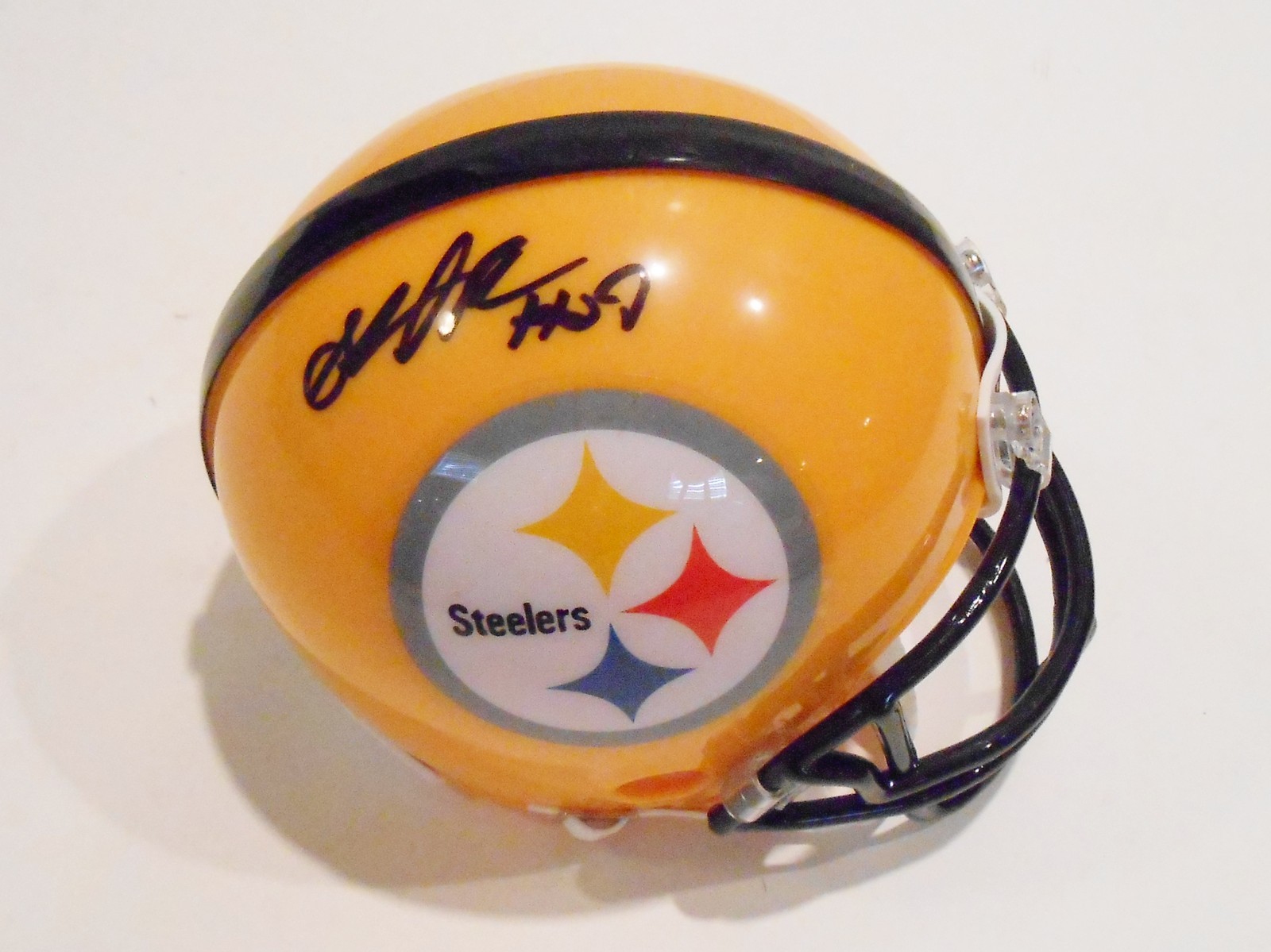 Shamarko Thomas Signed Pittsburgh Steelers Mini Helmet w/COA Collectible Memorabilia