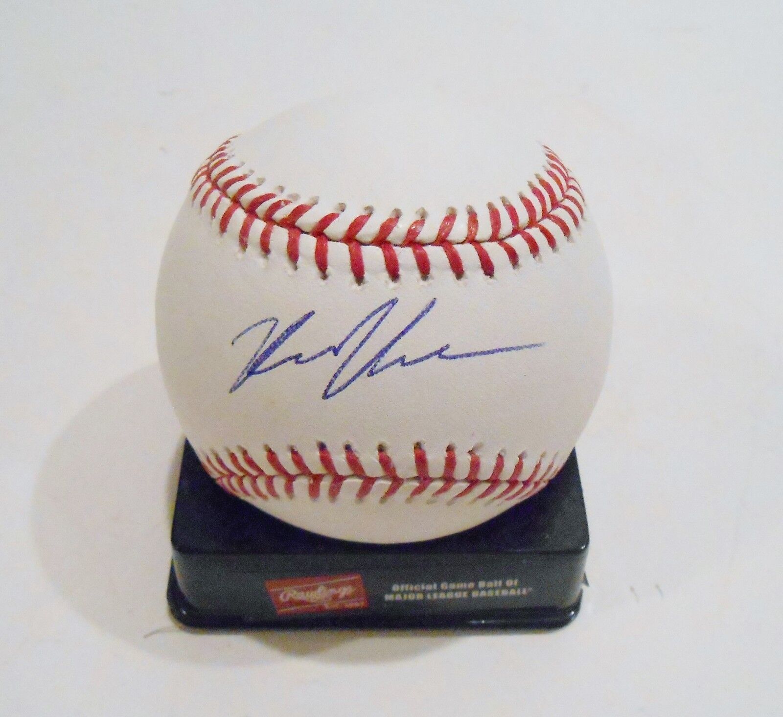 Kevin Vance Signed Official Major League Baseball w/COA Chicago White Sox Collectible Memorabilia