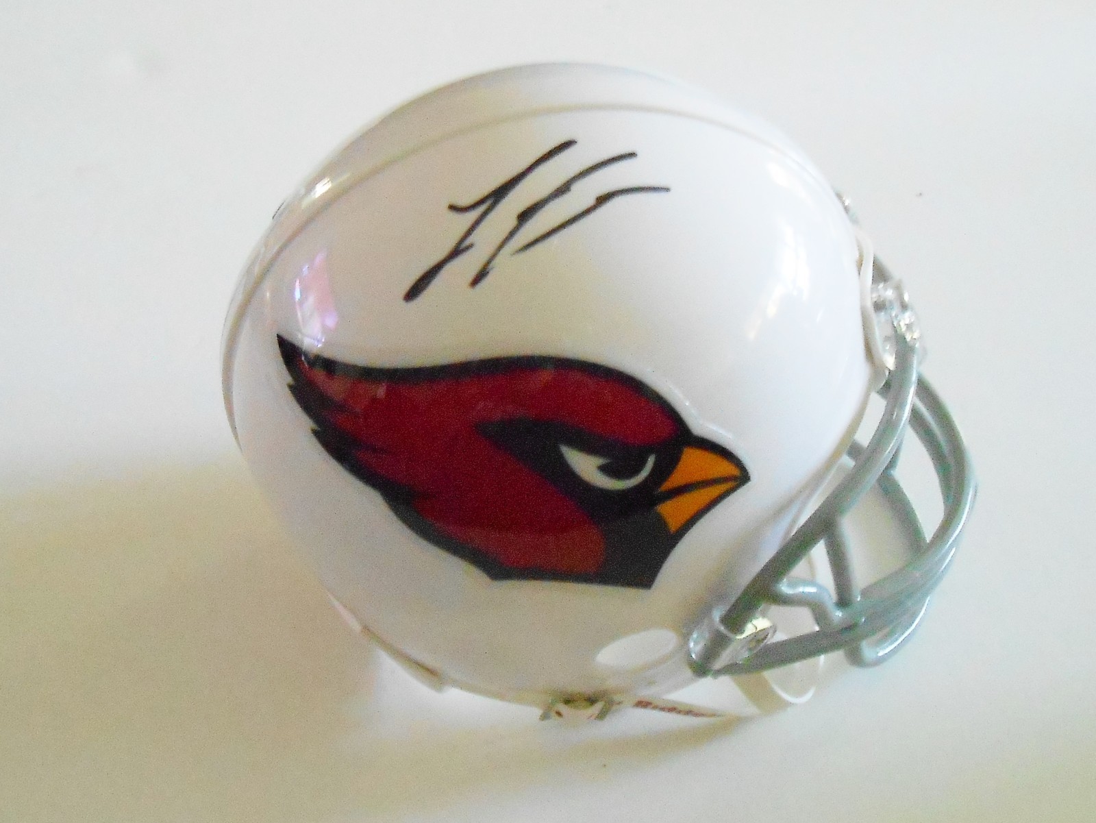 Logan Thomas Signed Arizona Cardinals Mini Football Helmet w/COA #1 Collectible Memorabilia