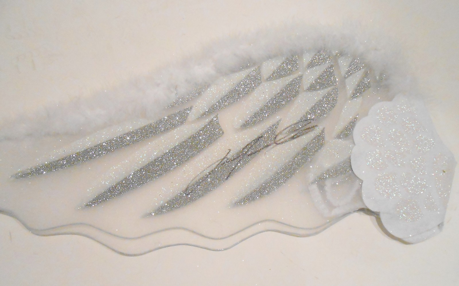 John Travolta Signed Toy Angel Wings w/COA Wings Pulp Fiction Grease Collectible Memorabilia