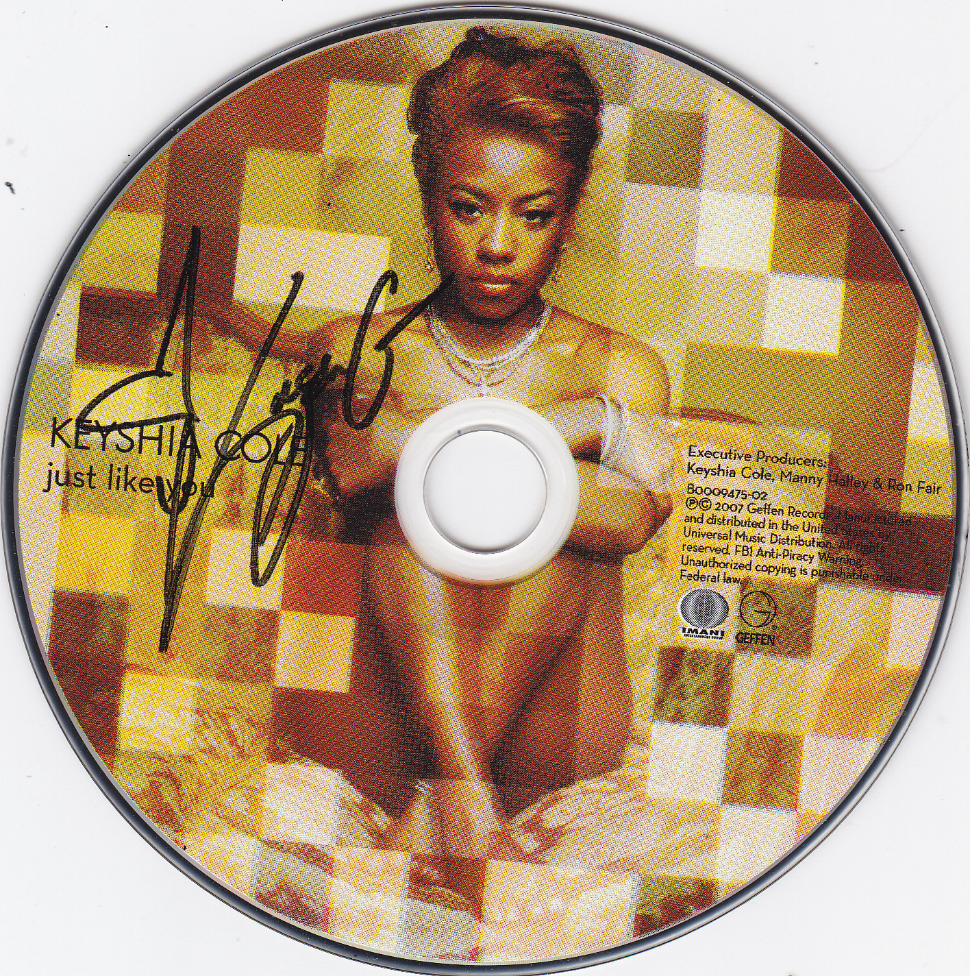 Keyshia Cole Signed CD w/COA Just Like You Collectible Memorabilia