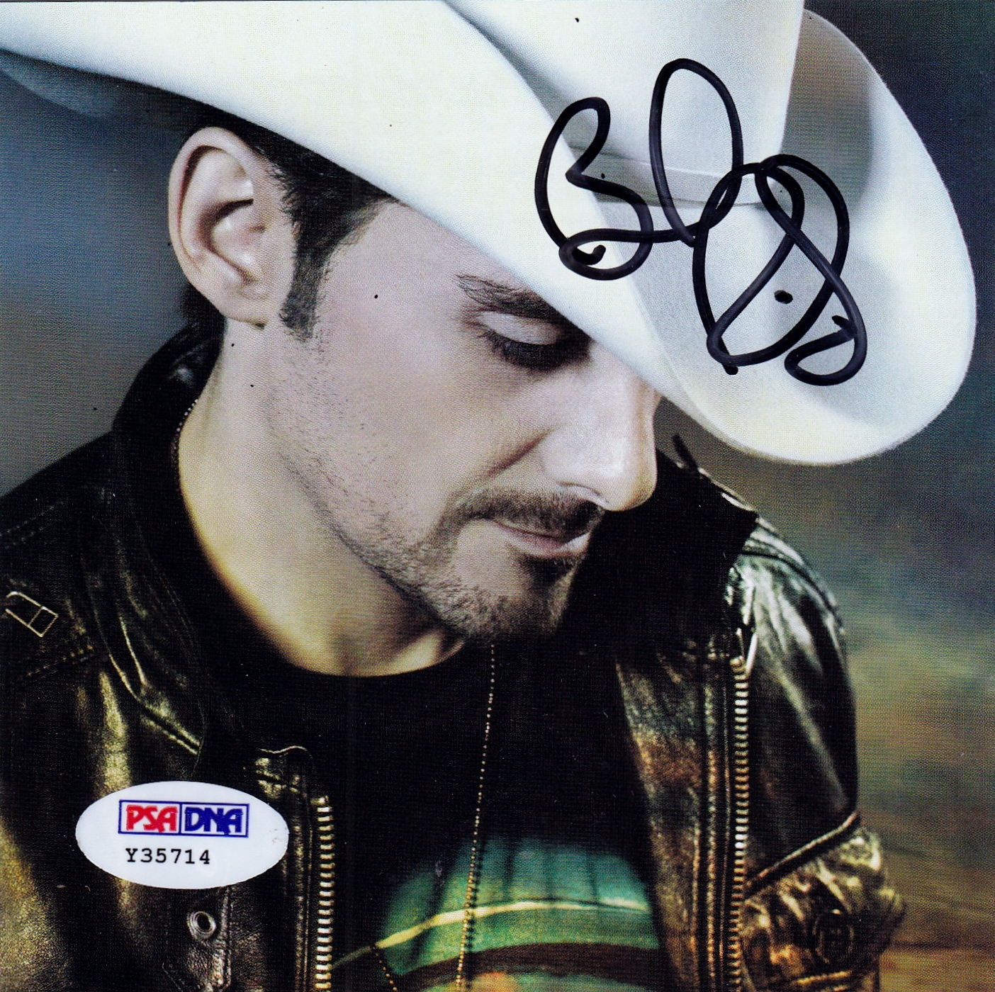 Brad Paisley Signed CD Booklet w/PSA DNA This Is Country Wheelhouse Play #1 Collectible Memorabilia