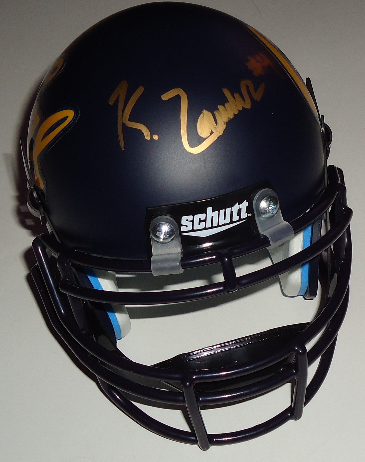Kenny Lawler Jr signed California Golden Bears mini football helmet w/coa #2 Collectible Memorabilia
