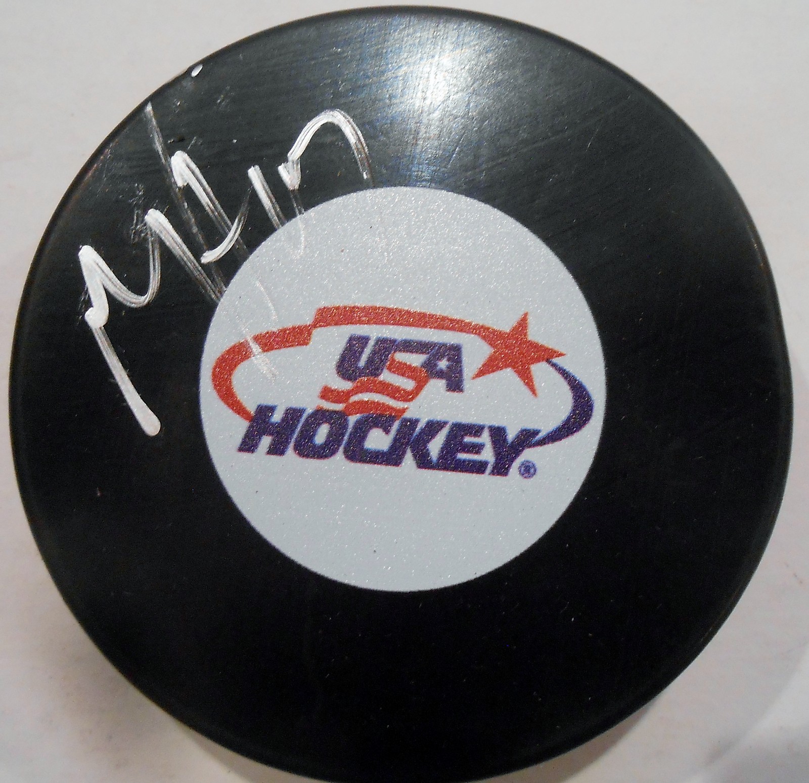 Max Pacioretty Signed Team USA Hockey Puck w/COA Montreal Canadiens Collectible Memorabilia