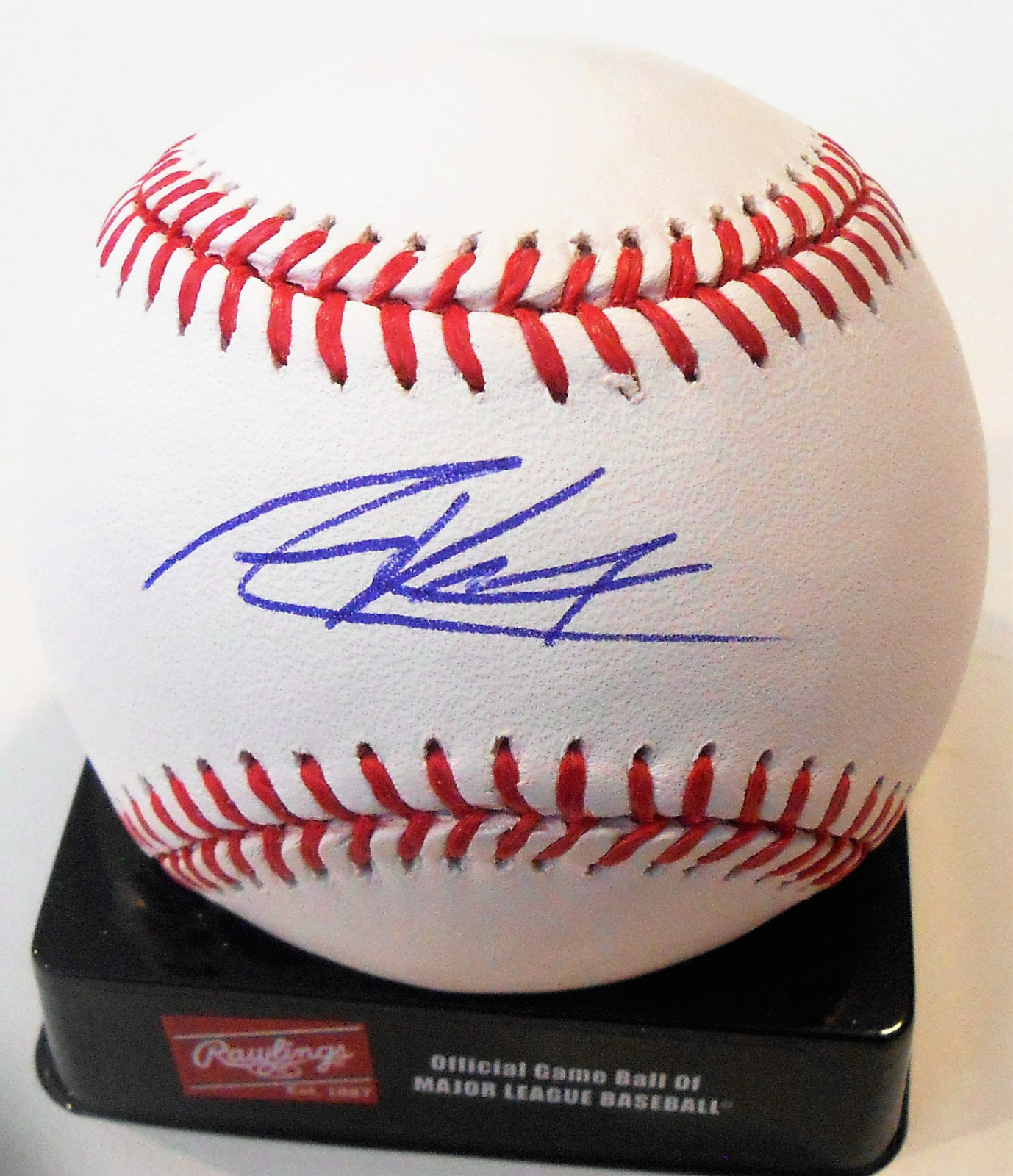 Austin Voth Signed Official Major League Baseball W/COA Washington Nationals Collectible Memorabilia