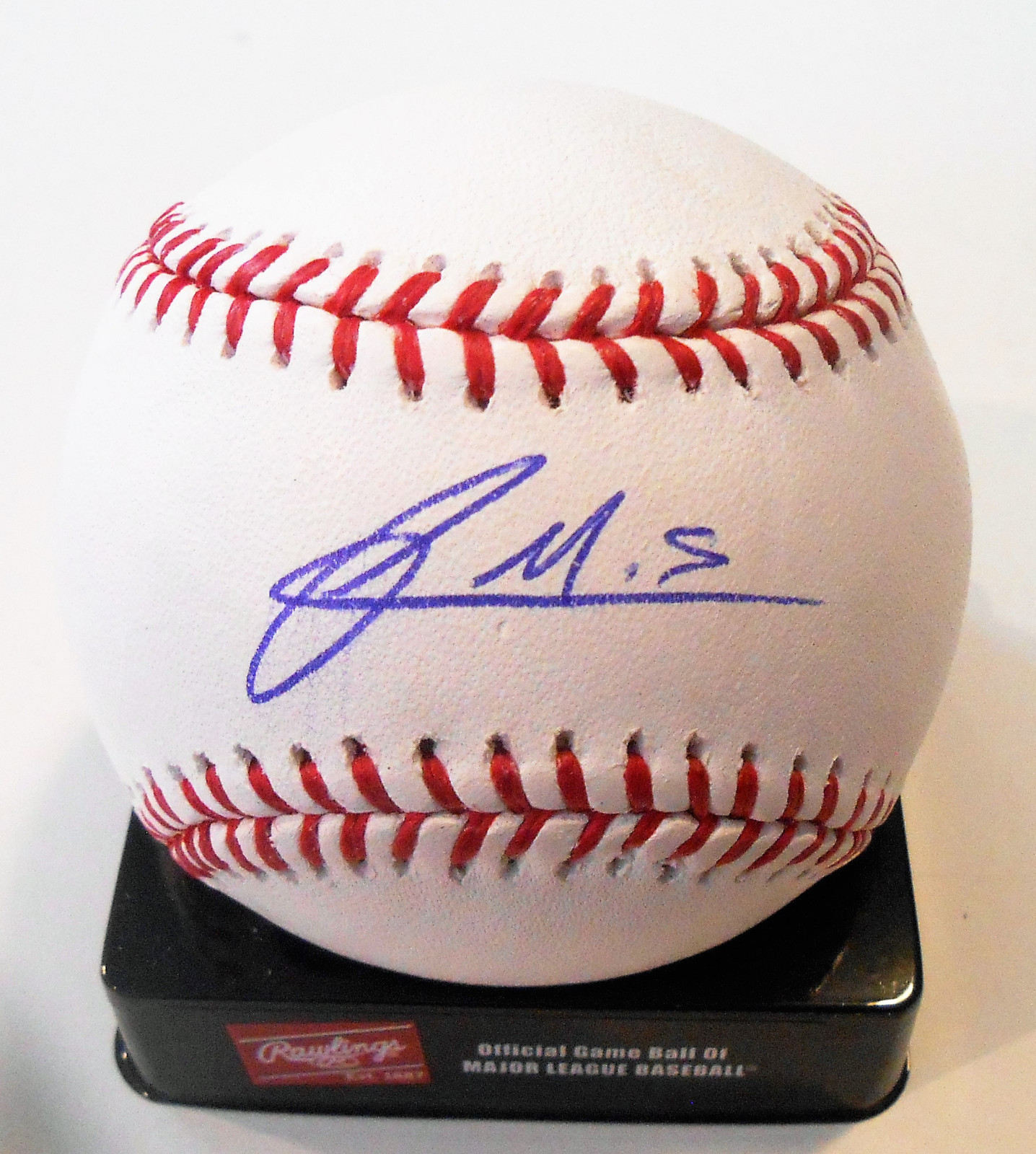 Francis Martes Signed Official Major League Baseball W/COA Houston Astros Collectible Memorabilia