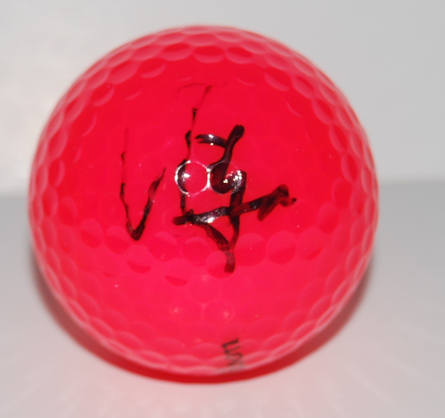 Shanshan Feng signed Pink Wilson Hope LPGA Womens golf ball w/coa China Chinease Collectible Memorabilia