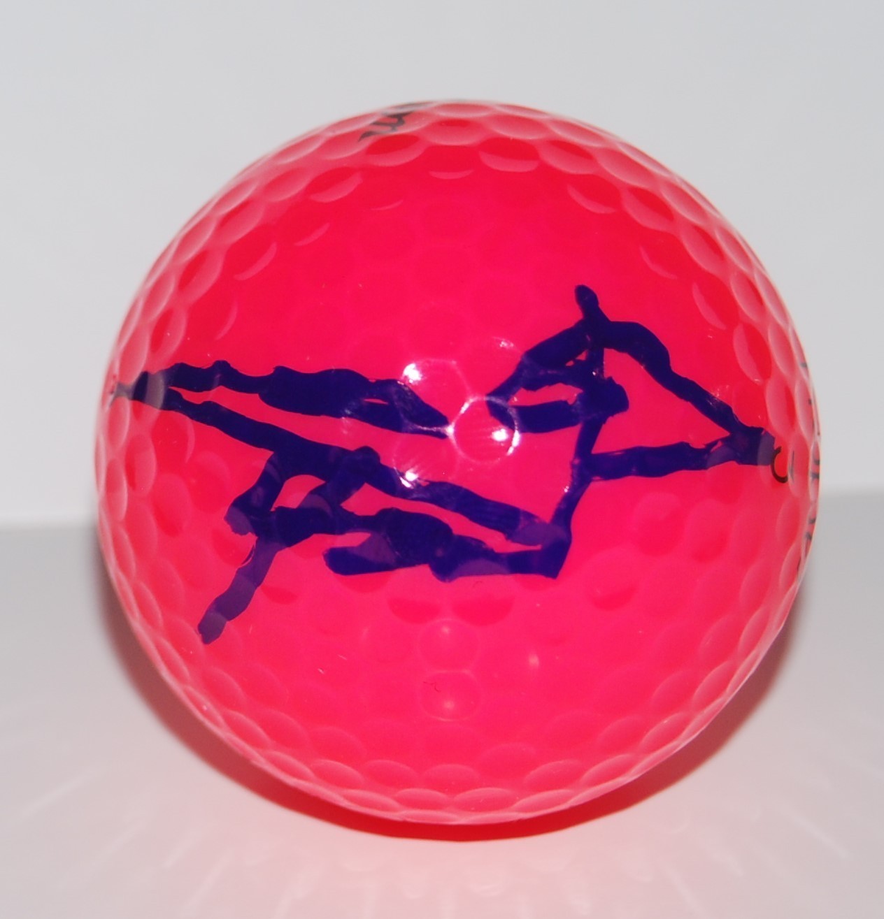 So Yeun Ryu signed Pink Wilson Hope LPGA Womens golf ball w/coa Korea Korean Collectible Memorabilia