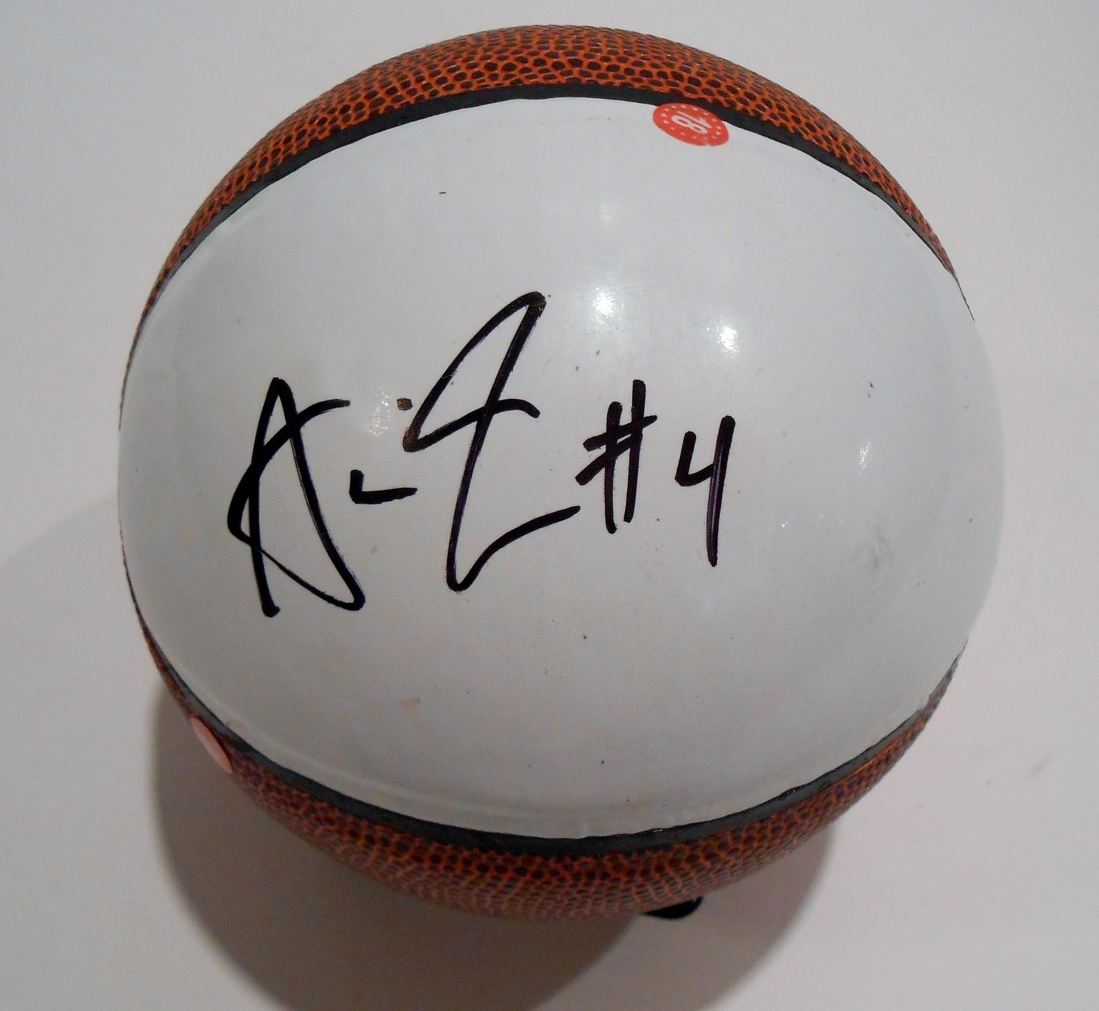 Adonis Thomas Signed Mini White Panel Basketball w/COA 2013 NBA Draft #1 Collectible Memorabilia