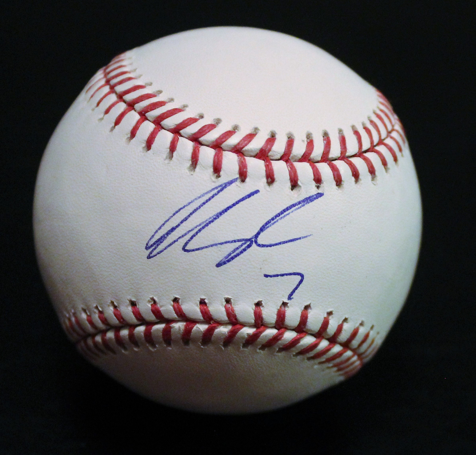 Cornelius Randolph Signed Official Major League Baseball w/COA Phillies Collectible Memorabilia