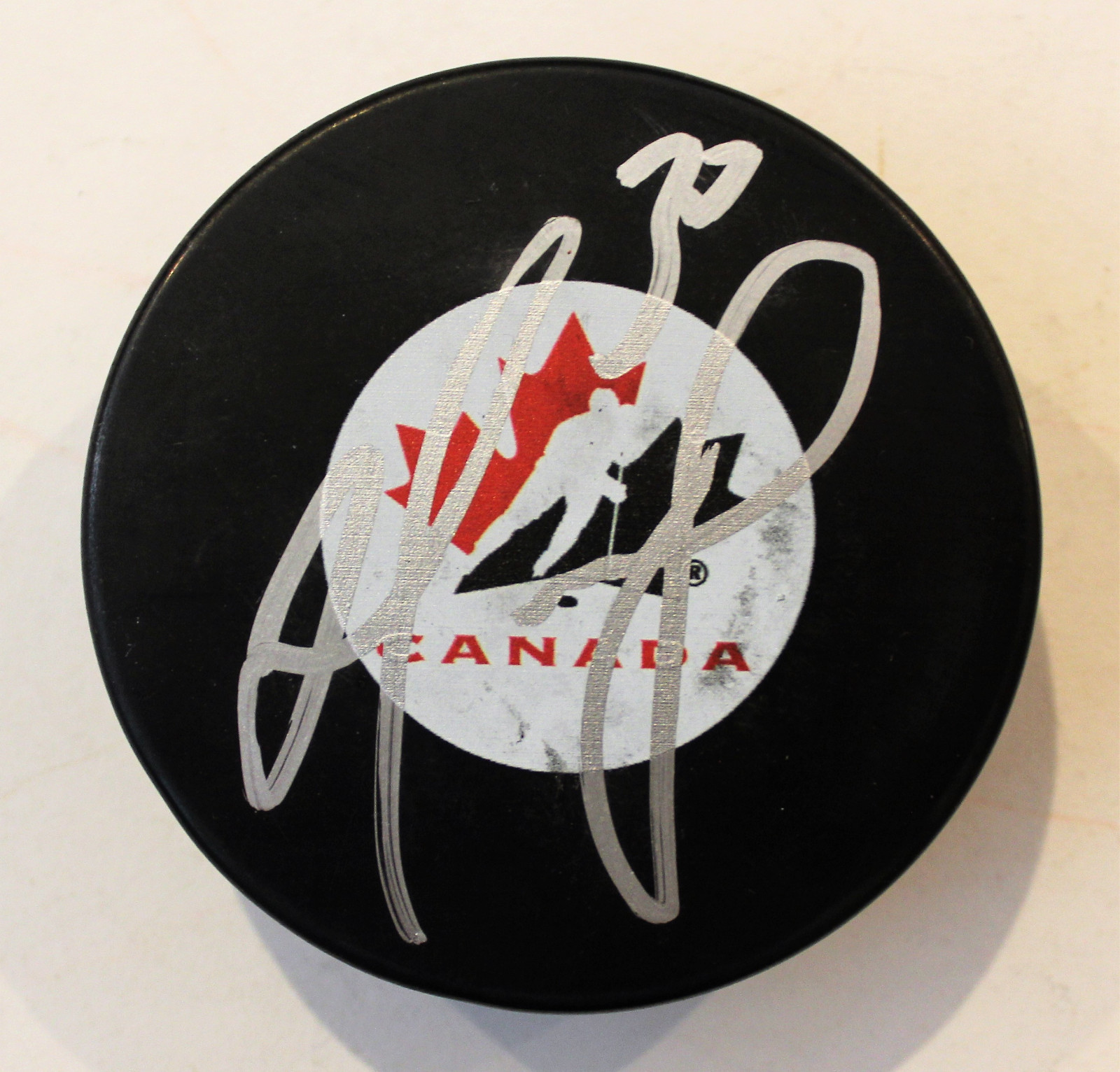 Matt Murray Signed Team Canada Hockey Puck w/COA Pittsburgh Penguins #3 Collectible Memorabilia