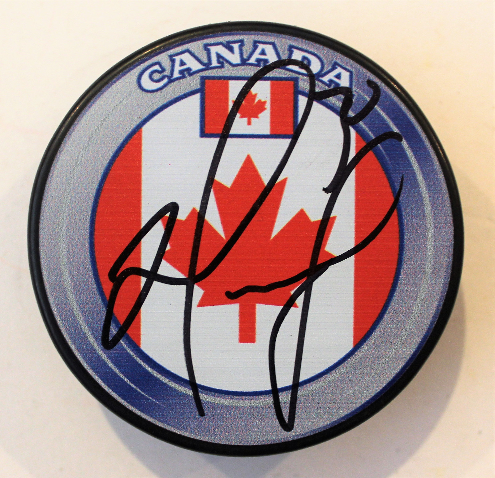 Matt Murray Signed Team Canada Hockey Puck w/COA Pittsburgh Penguins #6 Collectible Memorabilia