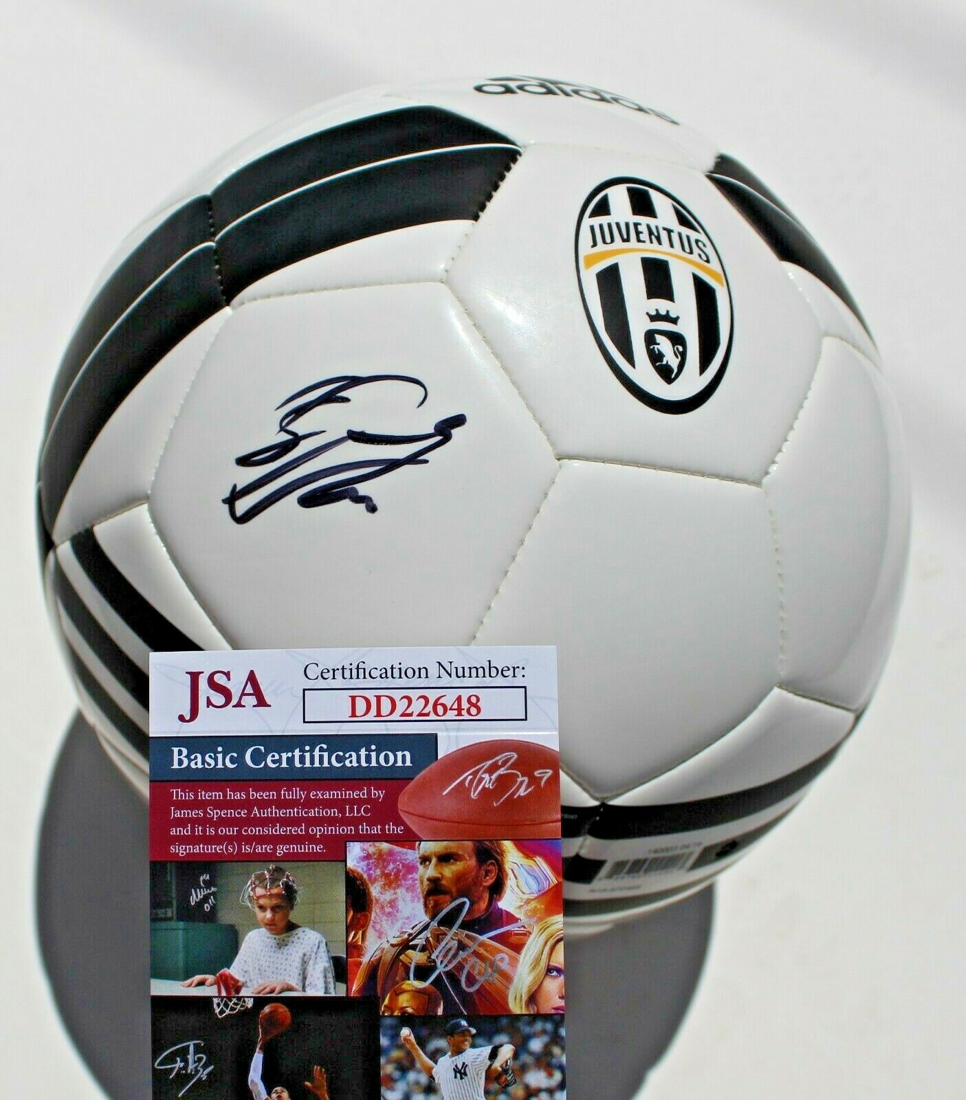 Sebastian Giovinco Signed Juventus Soccer Ball w/JSA COA DD22648 Toronto FC Collectible Memorabilia