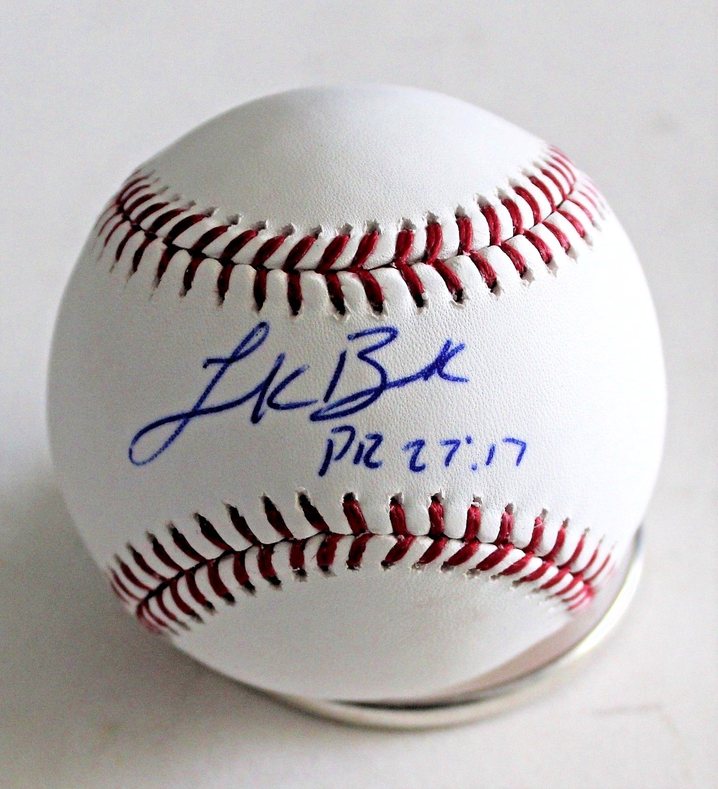 Luken Baker Signed Official Major League Baseball w/COA St. Louis Cardinals Collectible Memorabilia