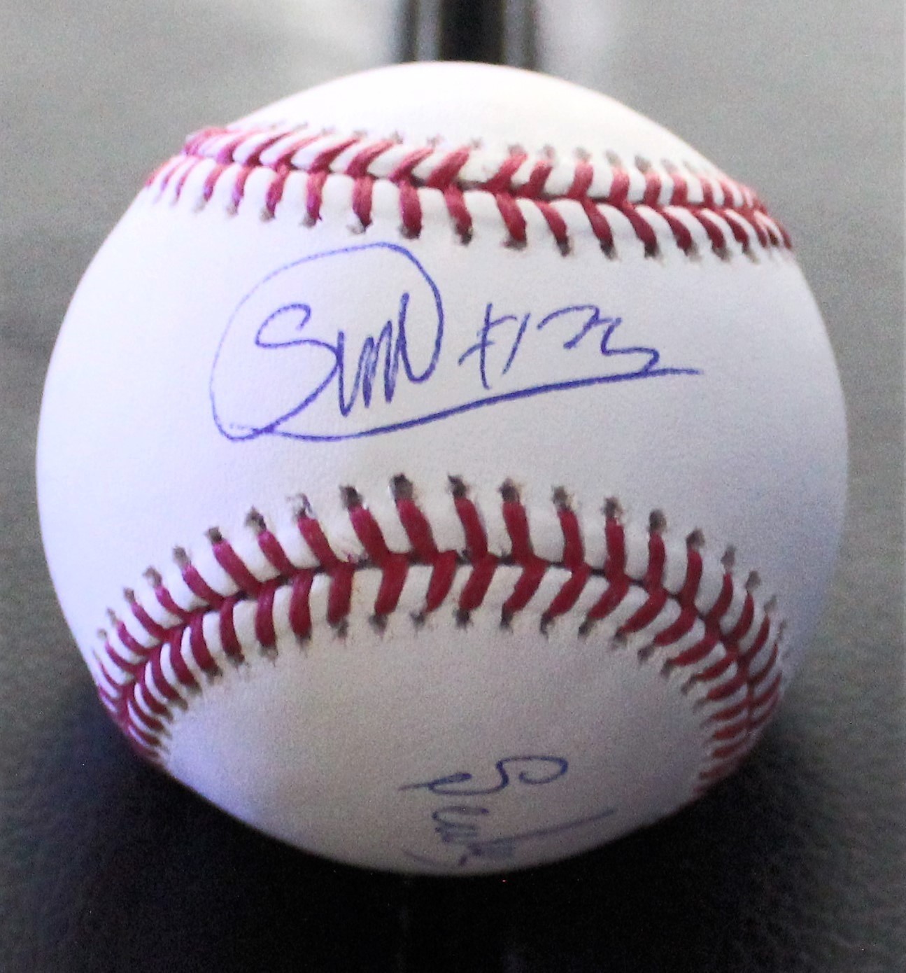 Seuly Matias Royals Dual Signed Official Major League Baseball W/COA Collectible Memorabilia