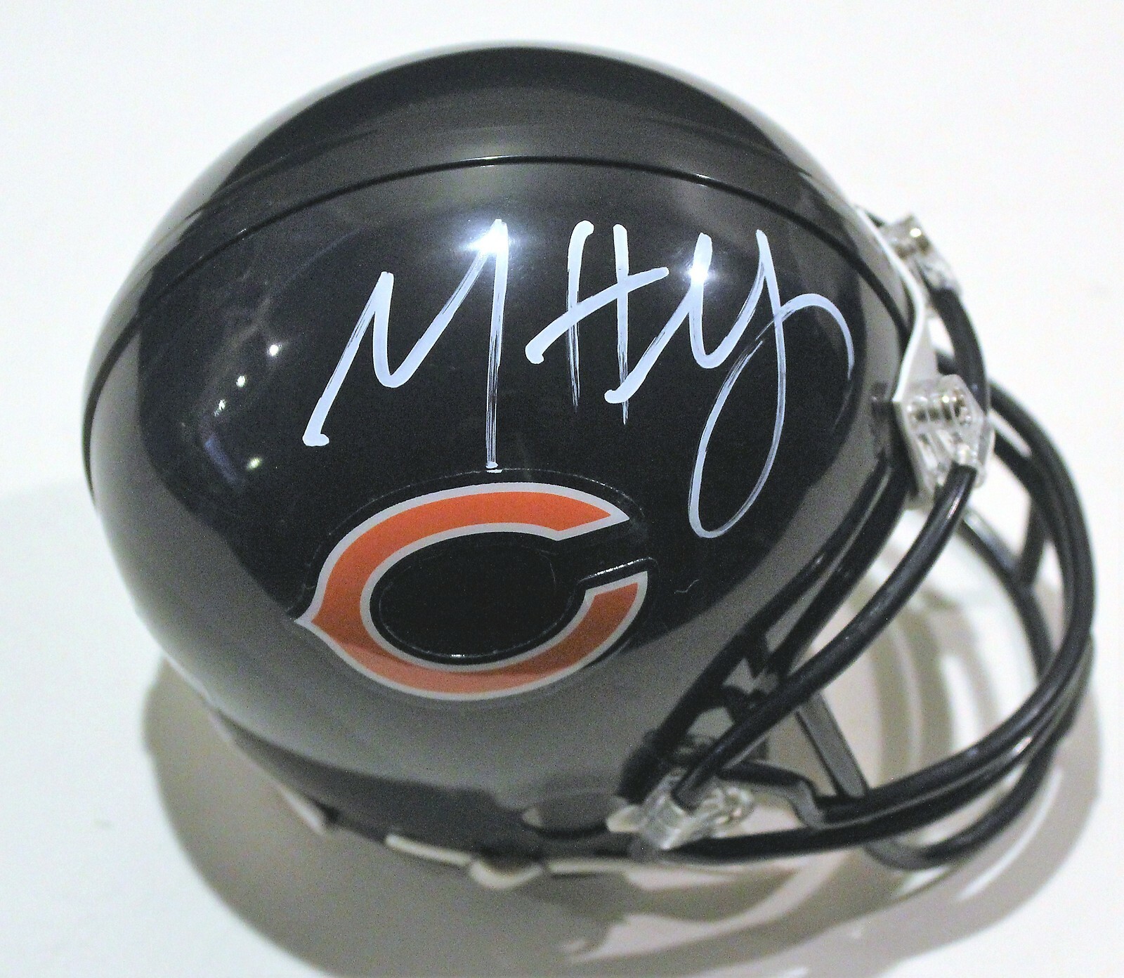 Matt Nagy Signed Chicago Bears Mini Football Helmet W/COA 2019 #1 Collectible Memorabilia