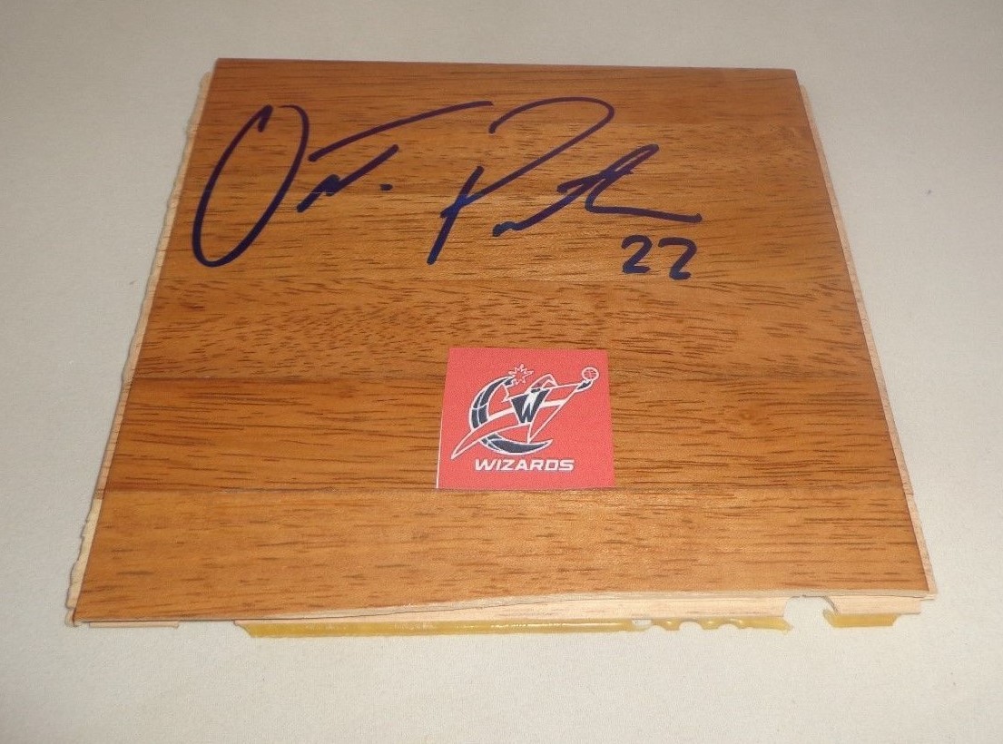 Otto Porter signed Washington Wizards Floorboard Floor autographed Collectible Memorabilia