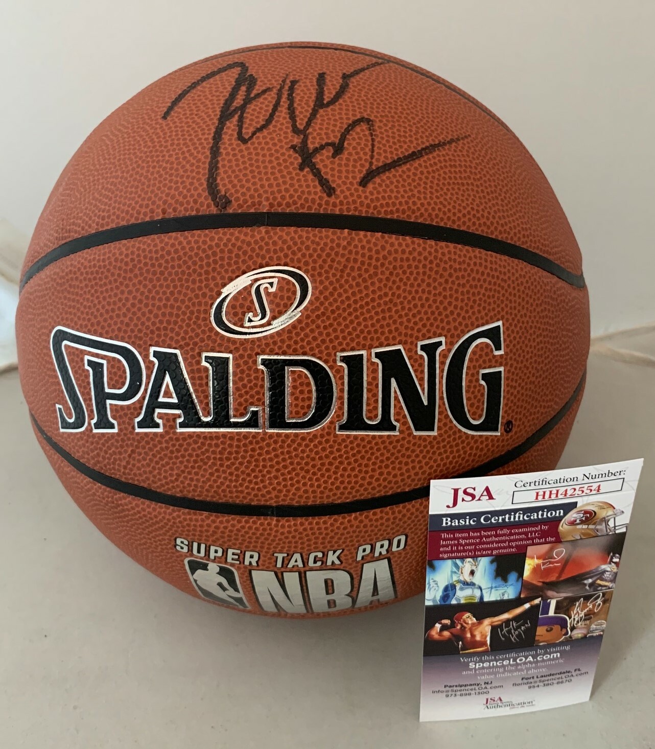 John Wall Washington Wizards signed F/S NBA Basketball Ball autographed JSA Collectible Memorabilia