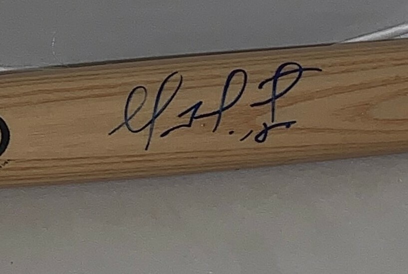 Geovany Soto Chicago Cubs signed mini bat autographed Collectible Memorabilia