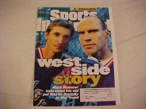 NEW YORK RANGER WAYNE GRETZKY SIGNED SPORTS ILLUSTRATED Collectible Memorabilia