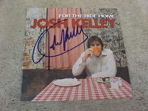 FOR THE RIDE HOME JOSH KELLEY SIGNED CD COVER Collectible Memorabilia