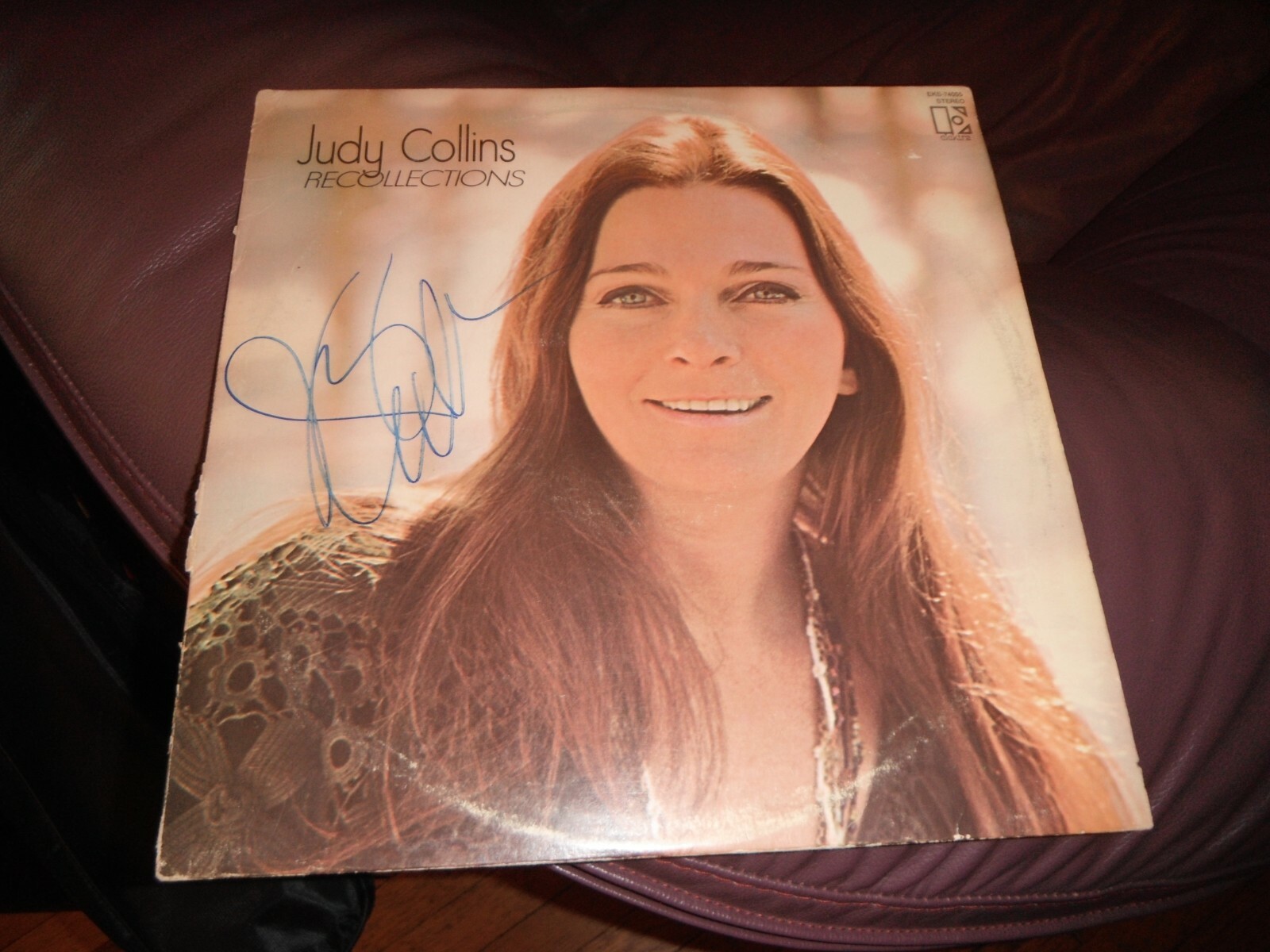 JUDY COLLINS SIGNED RECOLLECTIONS VINYL ALBUM Collectible Memorabilia