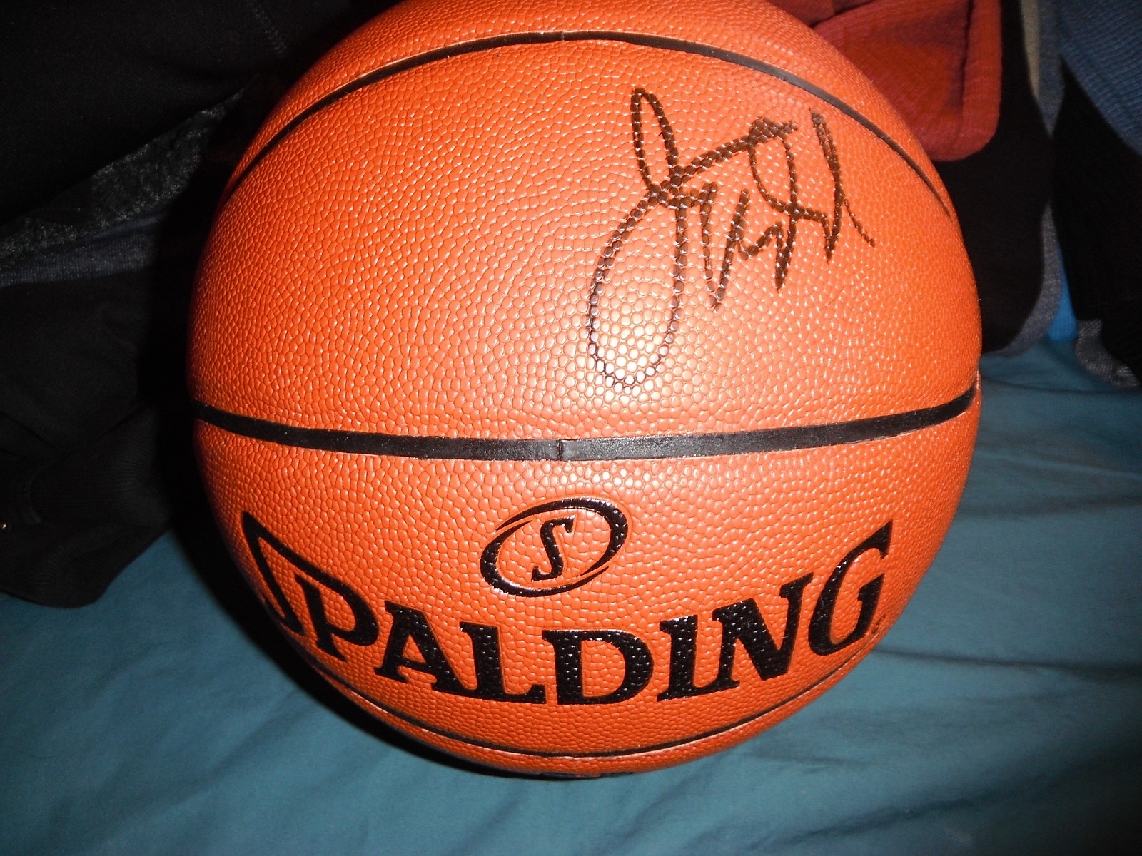 MILWAUKEE BUCKS JASON KIDD SIGNED FULL SIZE BASKETBALL NETS MAVERICKS SUNS Collectible Memorabilia